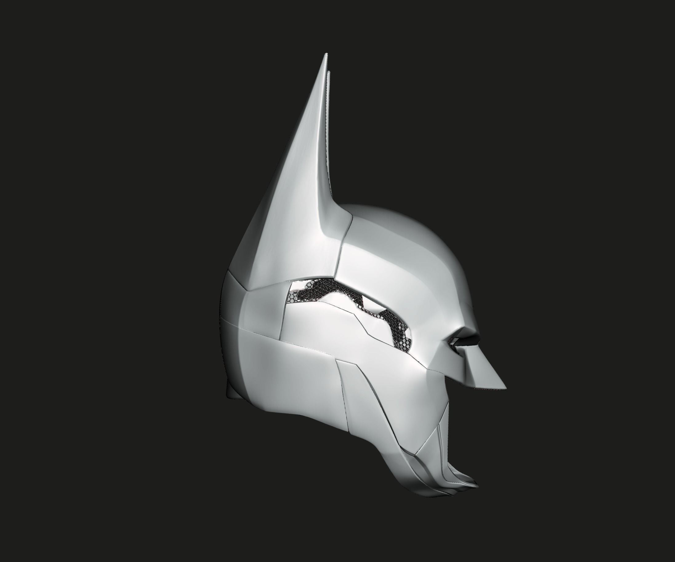 Batman Helmet Pack 3D print model_2