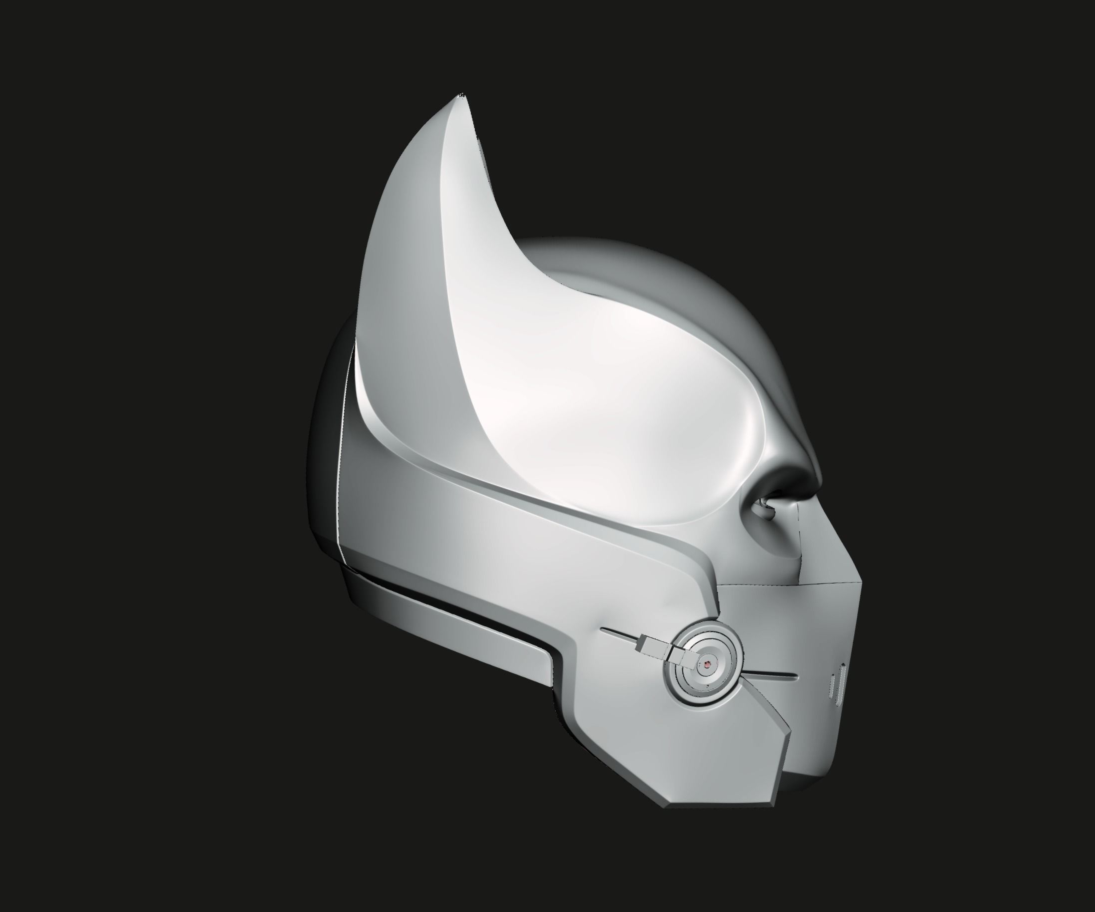 Batman Helmet Pack 3D print model_4