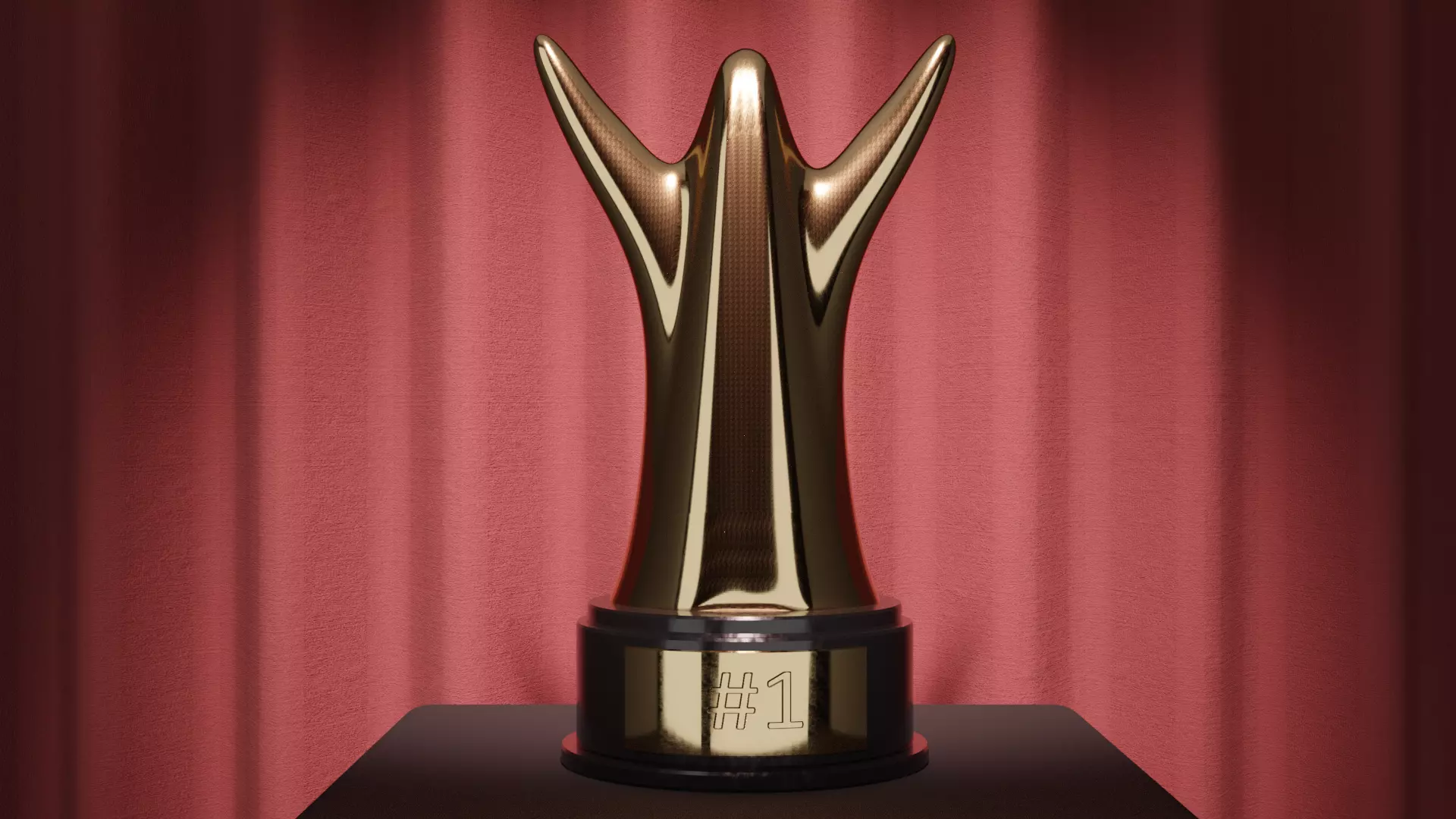 Ghost Trophy 3D model