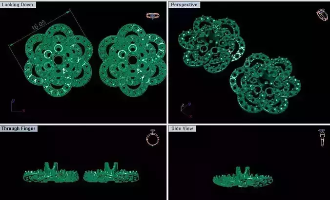 AI0001374E flower in shape of flower