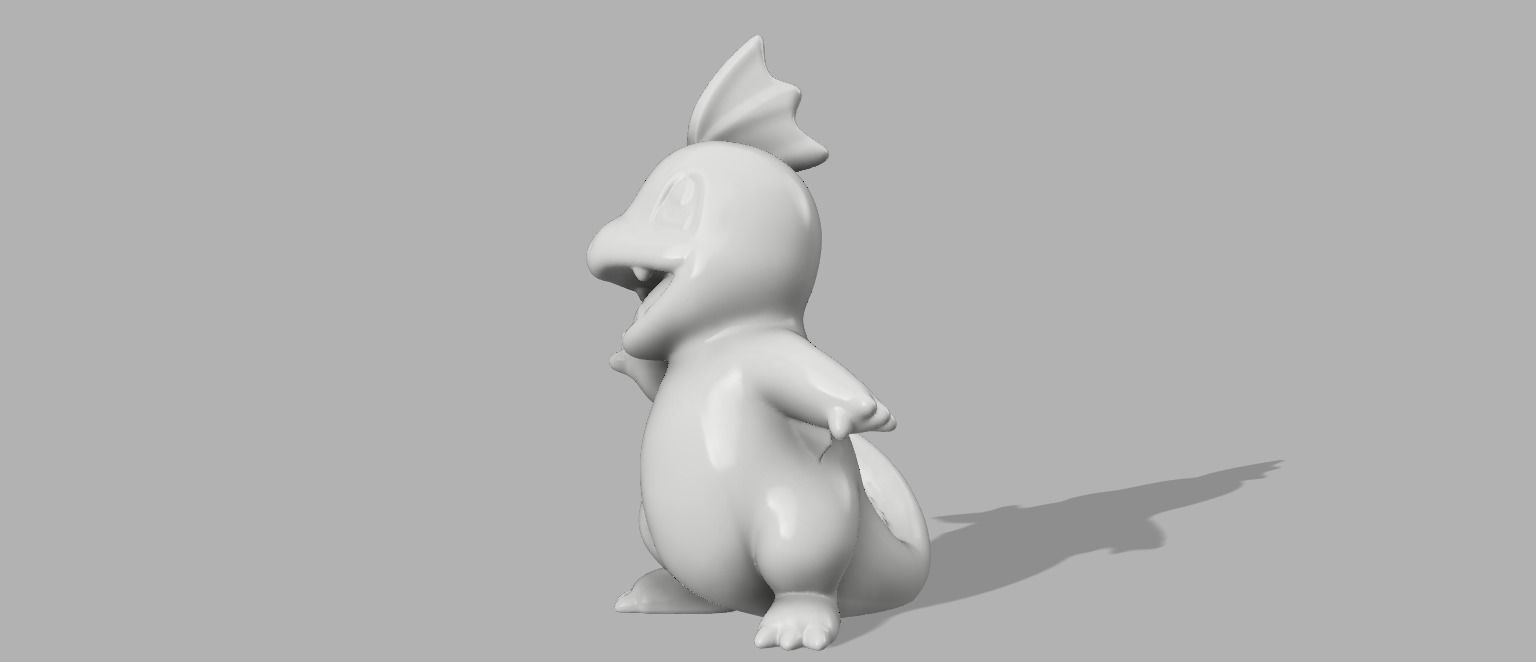 Mermander Water Charmander 3D print model_5