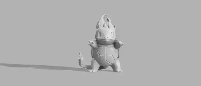 Scorchtle Fire Squirtle