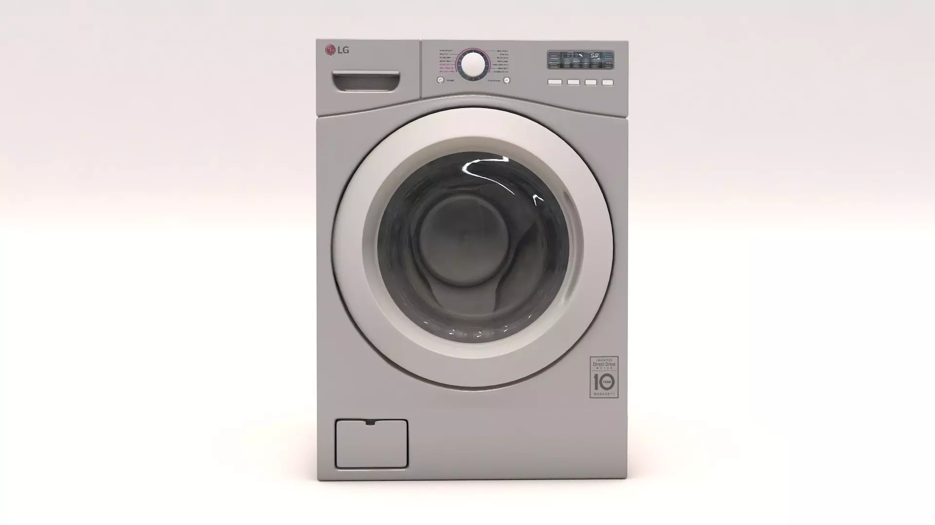 LG Washing Machine 3D model_0