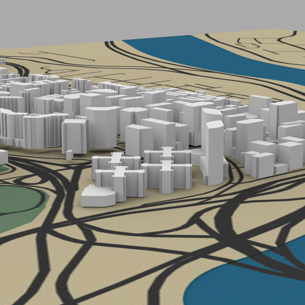 Washington DC Cityscape 3D model_15