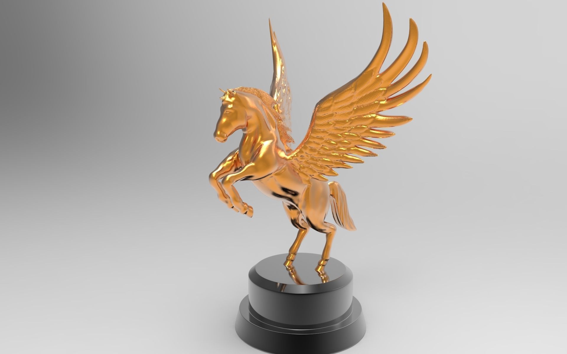 Pegasus 3D Model for 3D Printing 3D print model_2