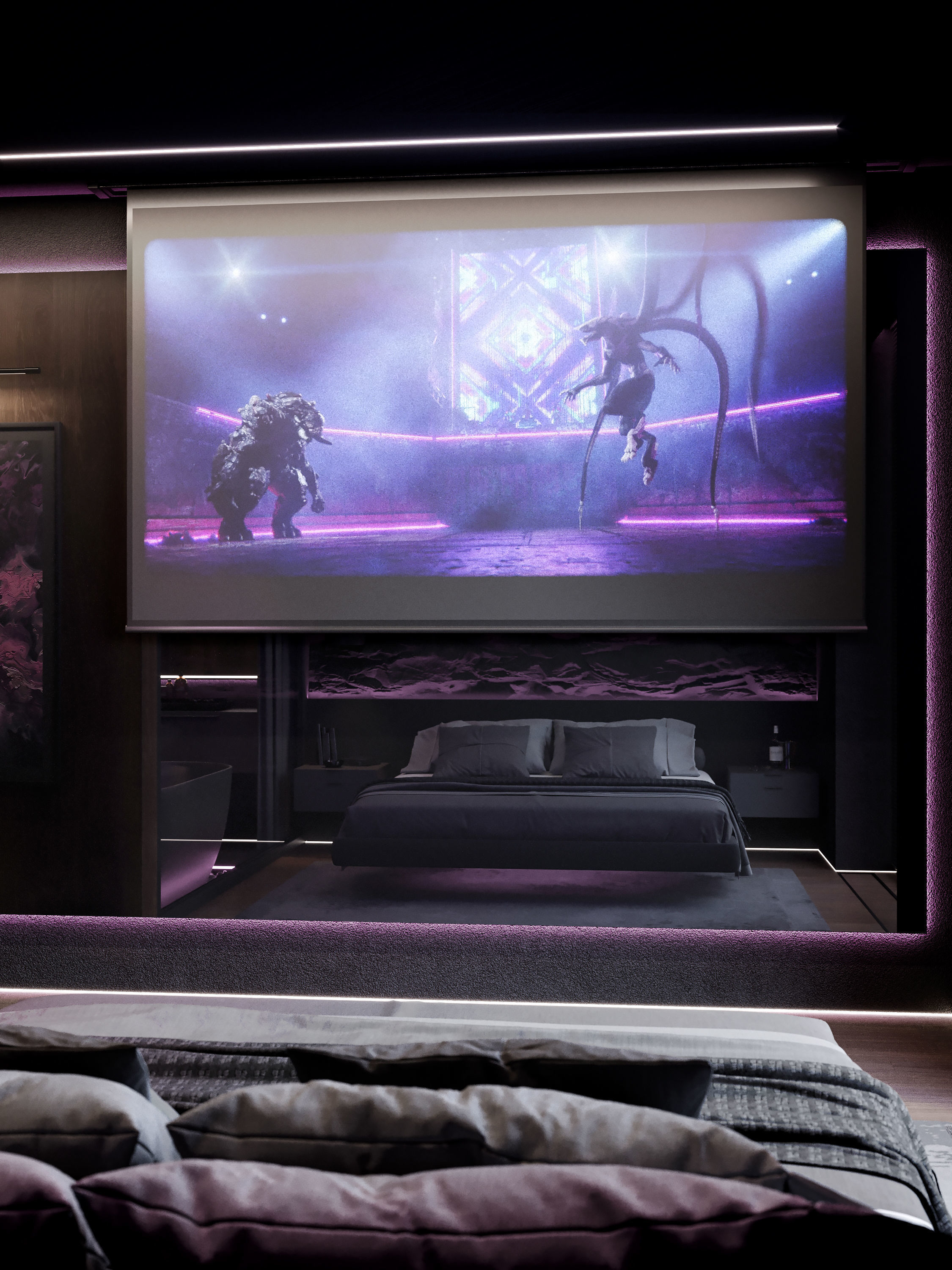 CORONA RENDER TUTORIAL INTERIOR SCENE  3D model_2