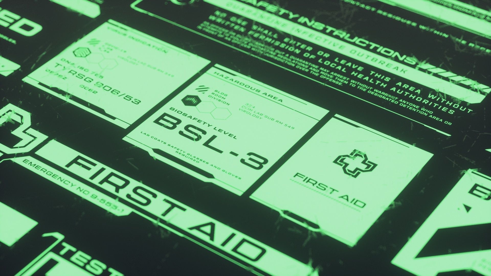 SCIFI MEDICAL-PANDEMIC DECALS  Texture_13