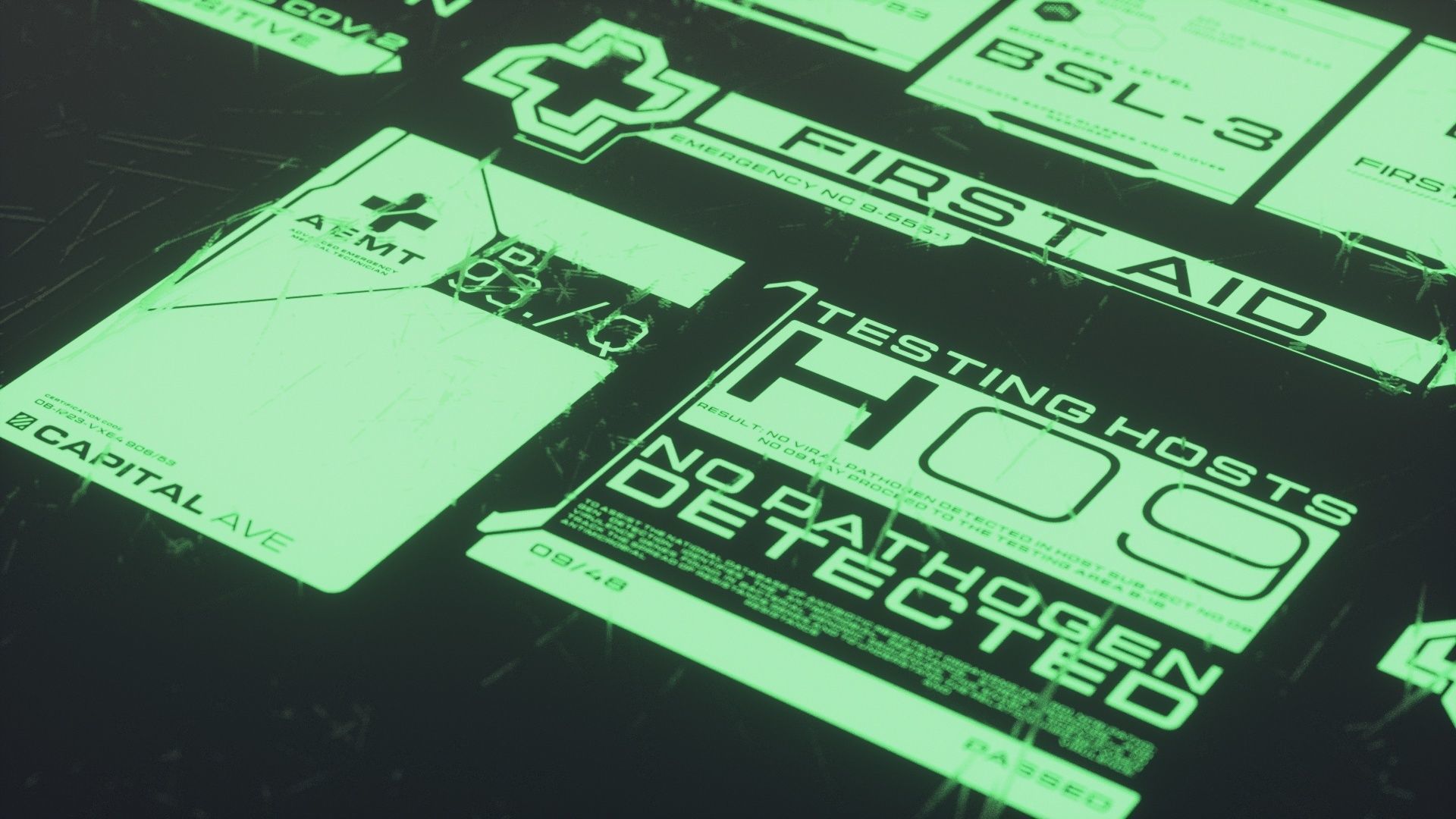 SCIFI MEDICAL-PANDEMIC DECALS  Texture_17