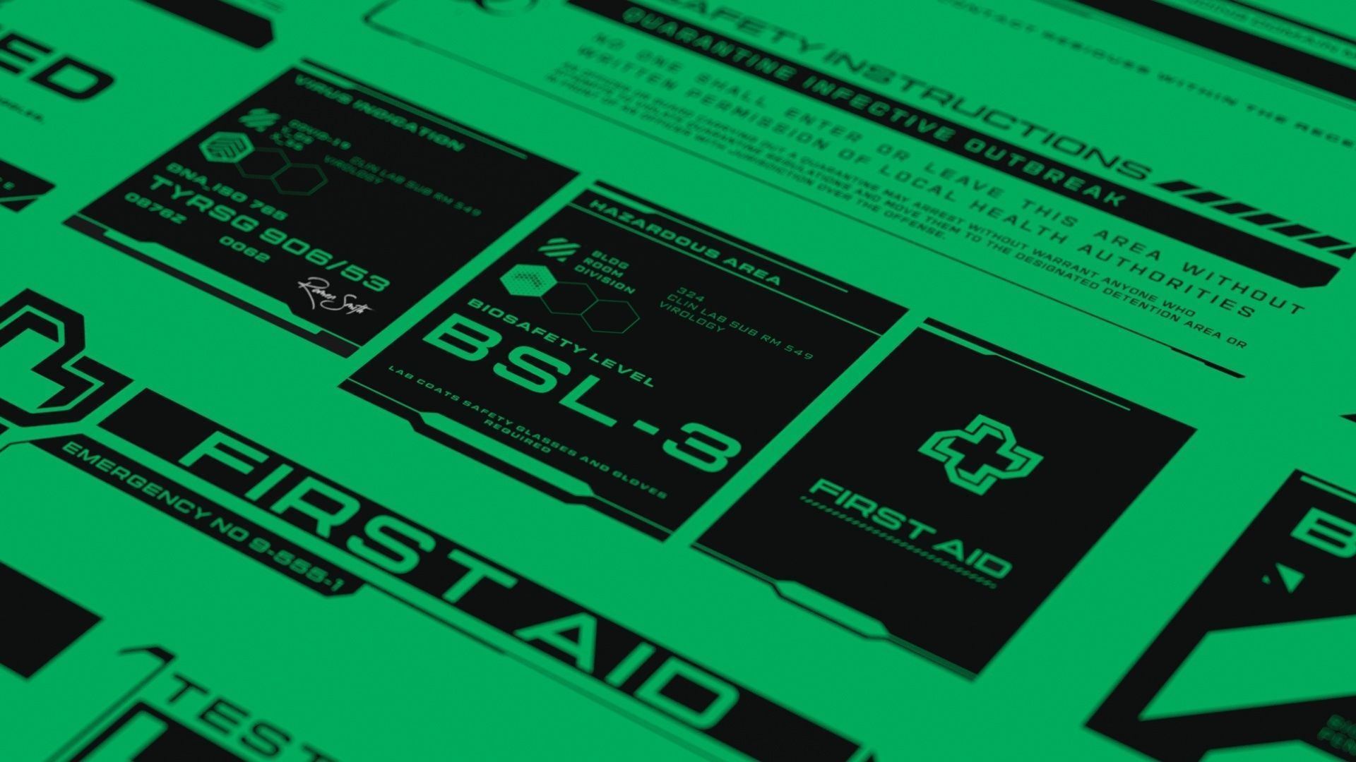 SCIFI MEDICAL-PANDEMIC DECALS  Texture_12