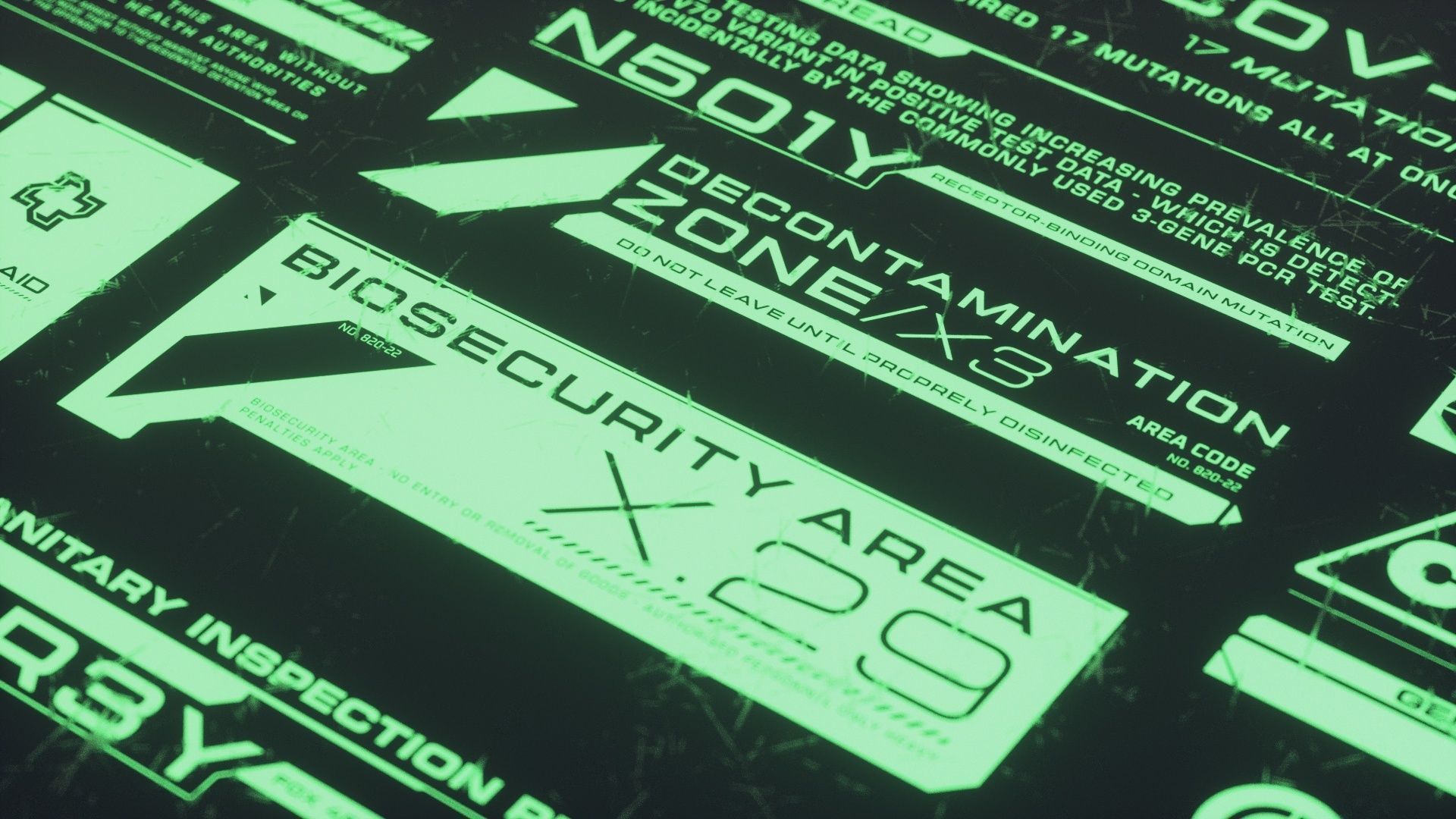 SCIFI MEDICAL-PANDEMIC DECALS  Texture_9