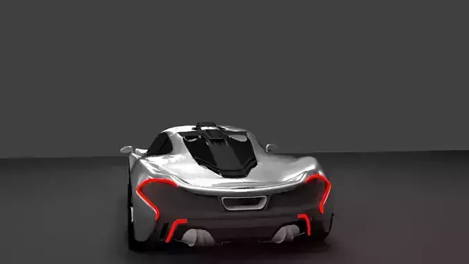 McLaren futuristic sports car