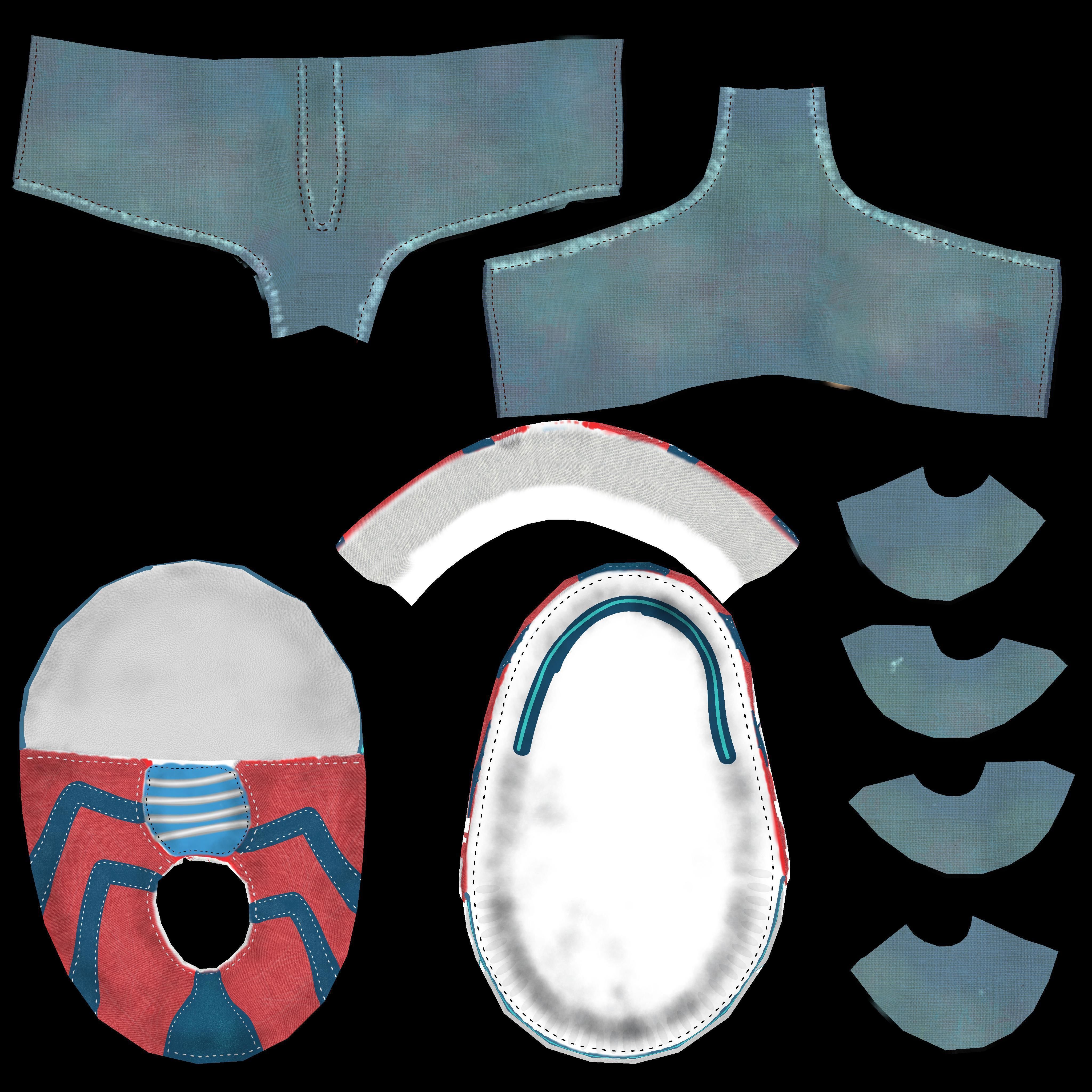 Corona Virus Low-poly 3D model_10