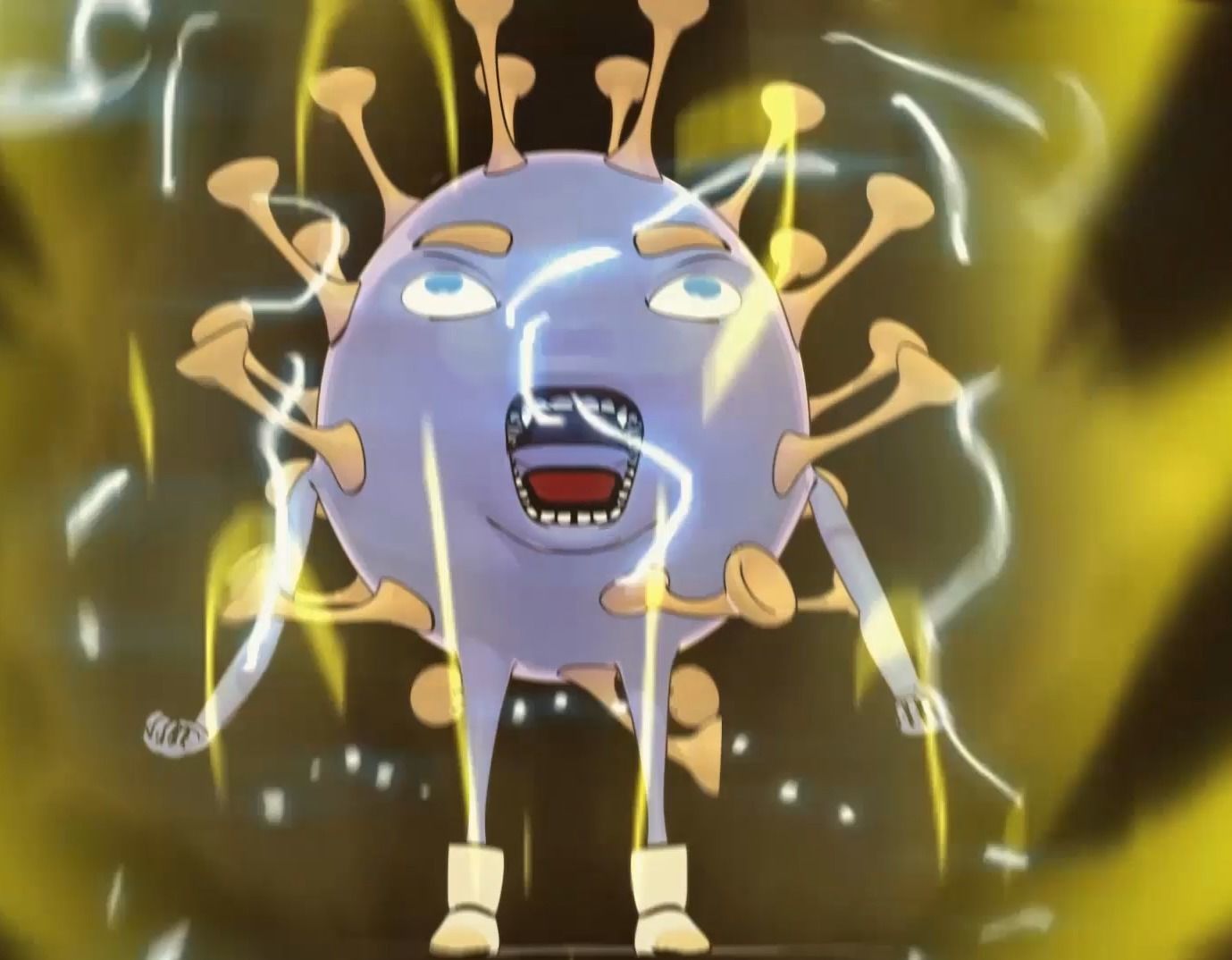 Corona Virus Low-poly 3D model_11