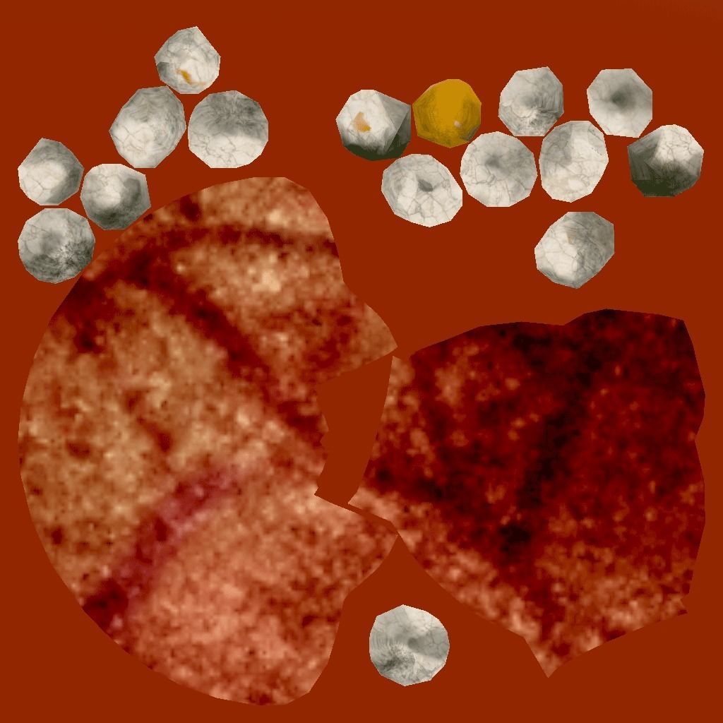 Corona Virus Low-poly 3D model_5