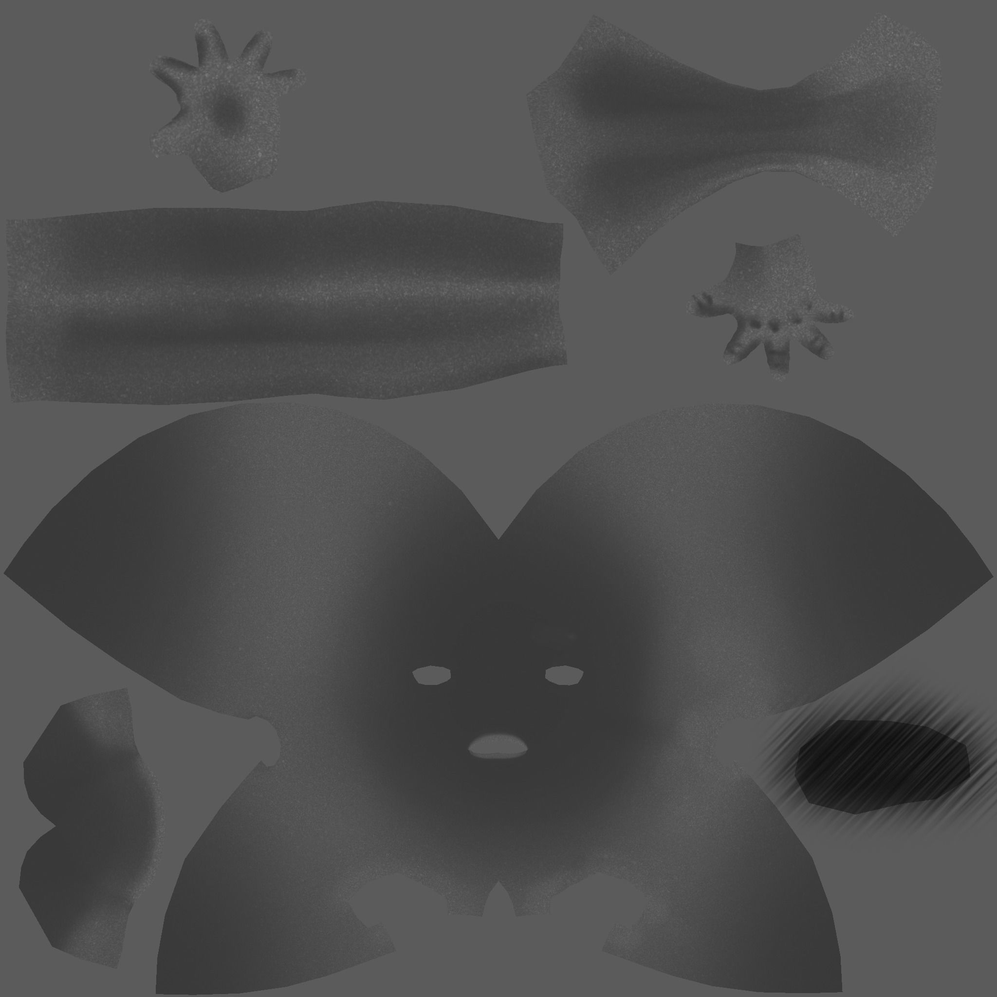 Corona Virus Low-poly 3D model_8