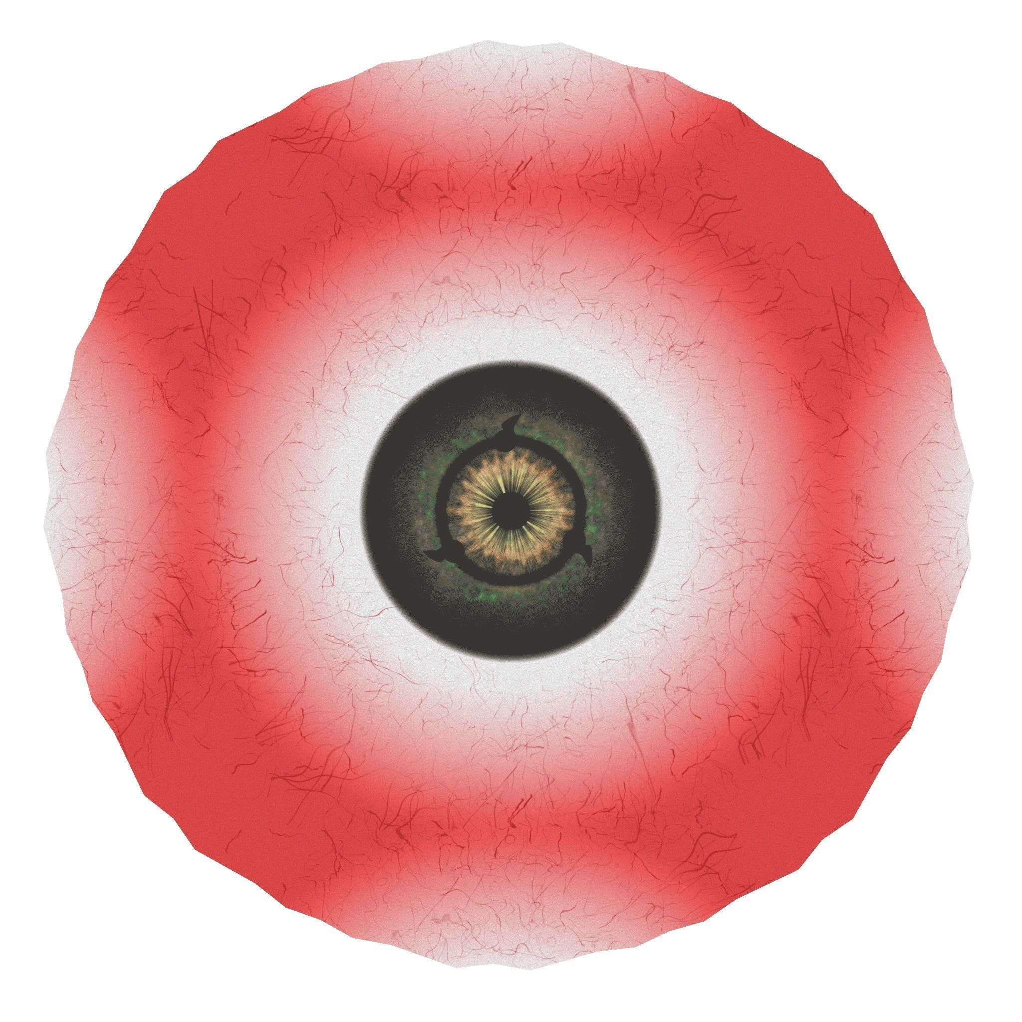 Corona Virus Low-poly 3D model_9