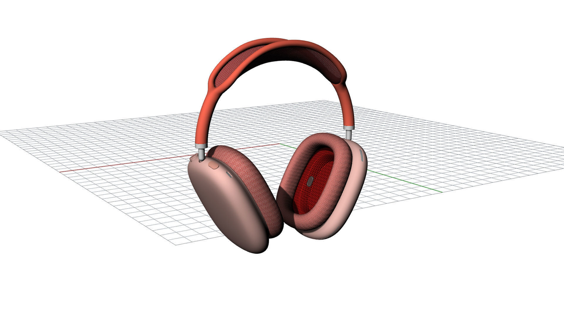 Apple AirPods Max 3D model - Rhino modeling 3D model_15