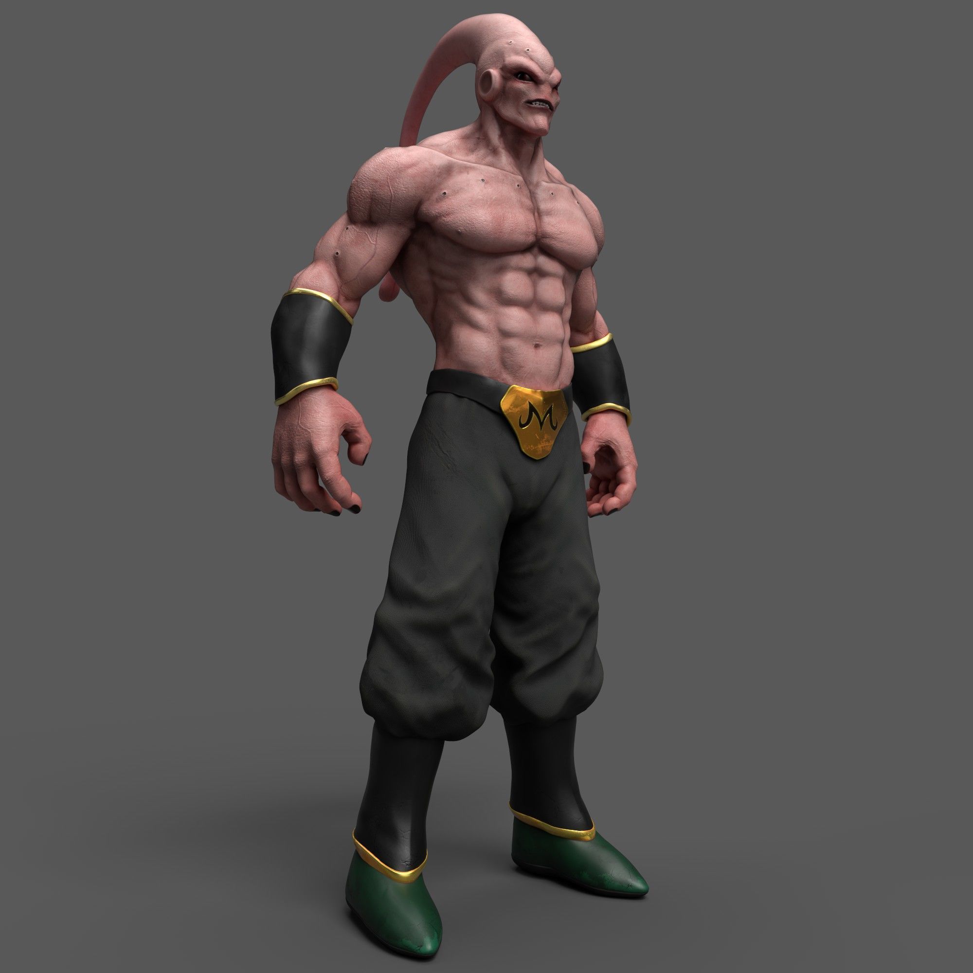 Dragon Ball - Buu 3D Model 3D model_1