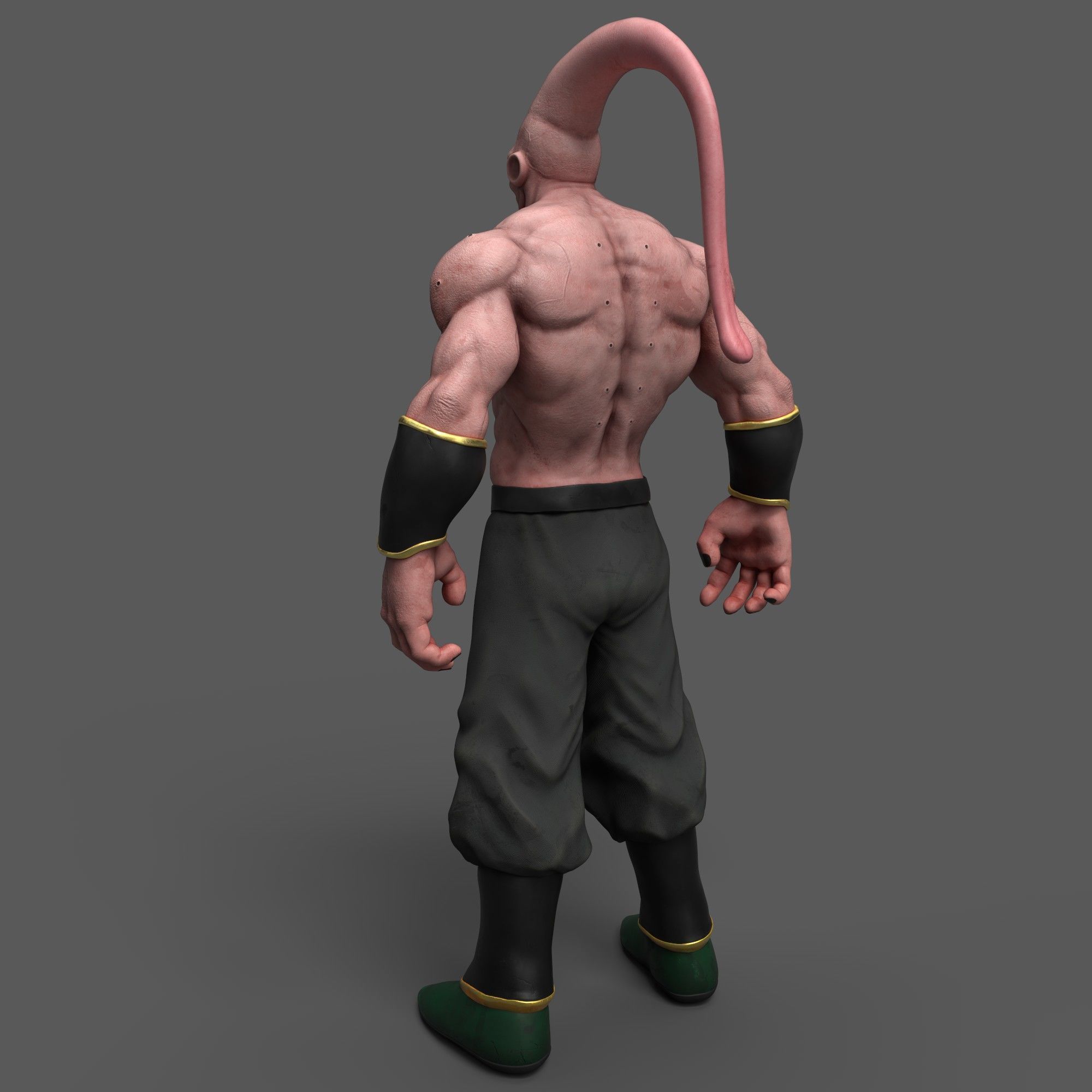 Dragon Ball - Buu 3D Model 3D model_2