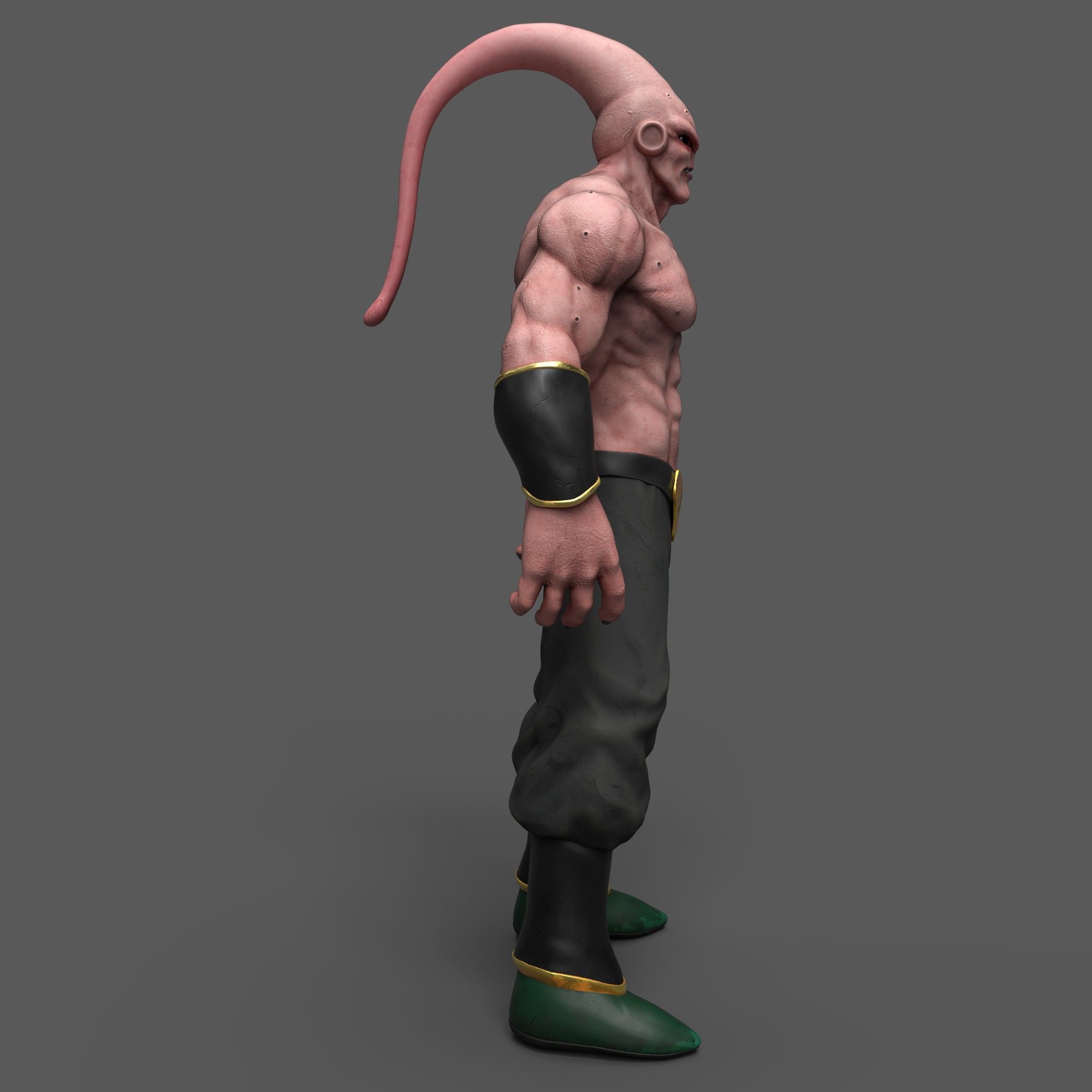 Dragon Ball - Buu 3D Model 3D model_3