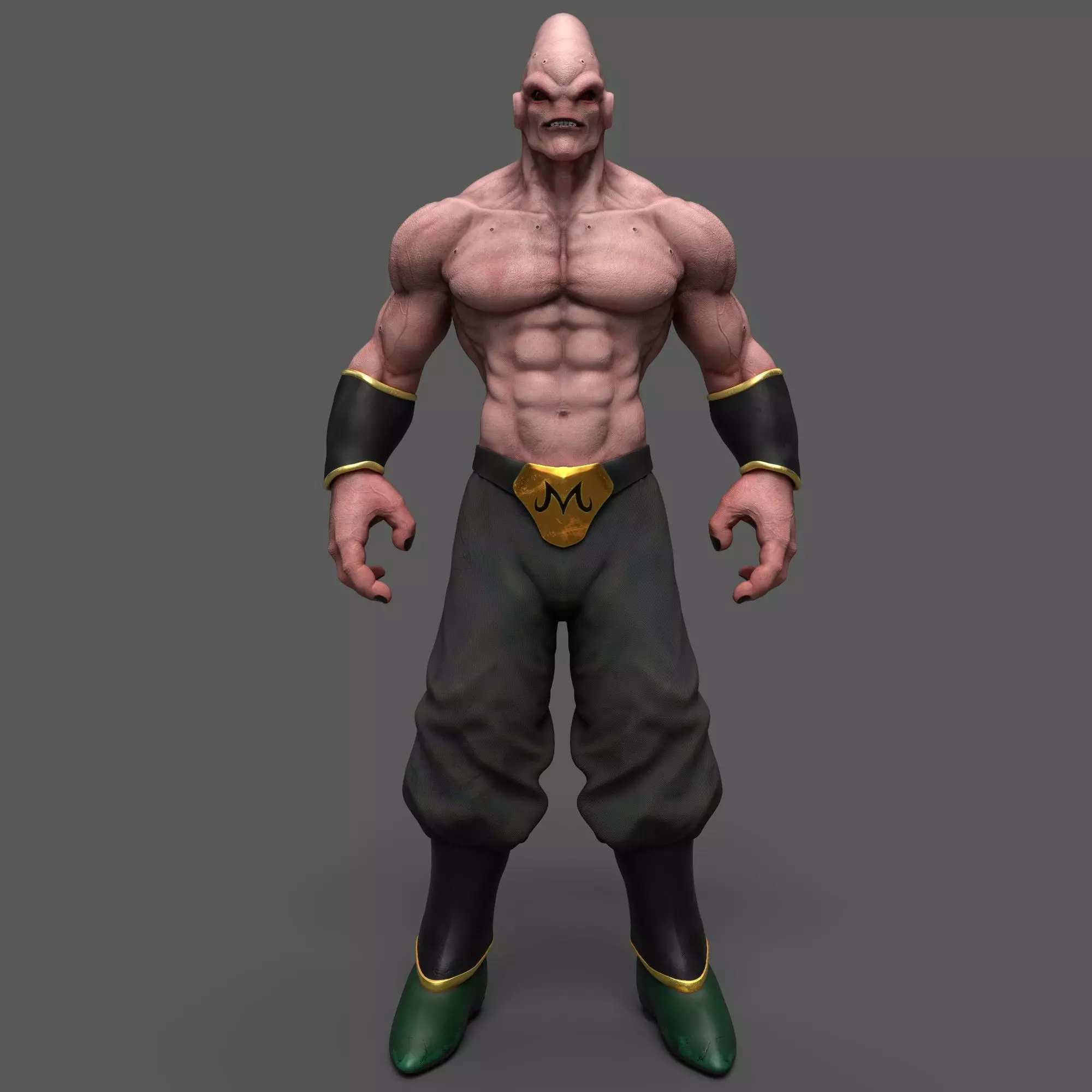 Dragon Ball - Buu 3D Model 3D model_0