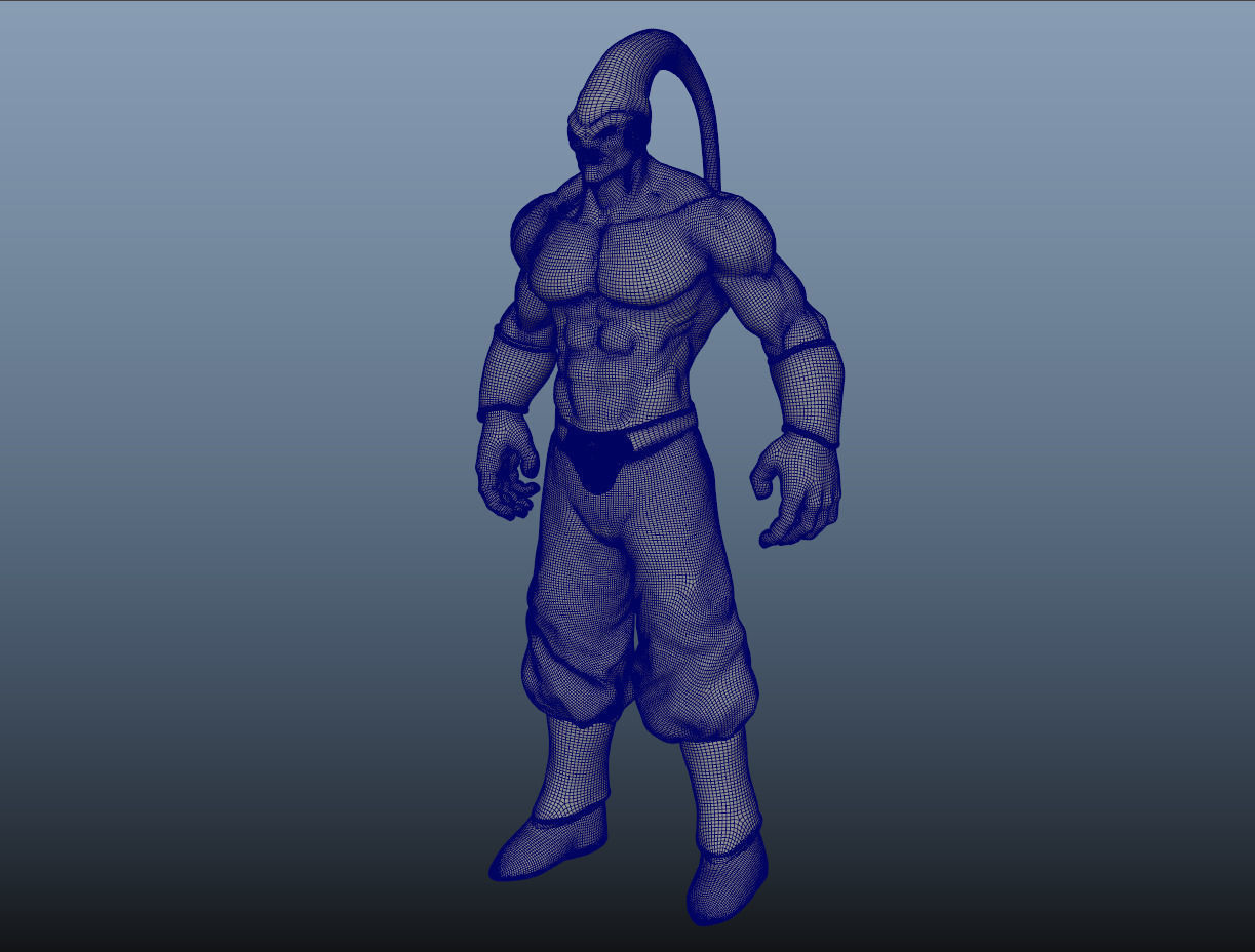 Dragon Ball - Buu 3D Model 3D model_7