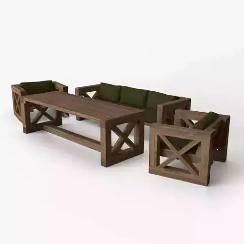 Country style Patio set