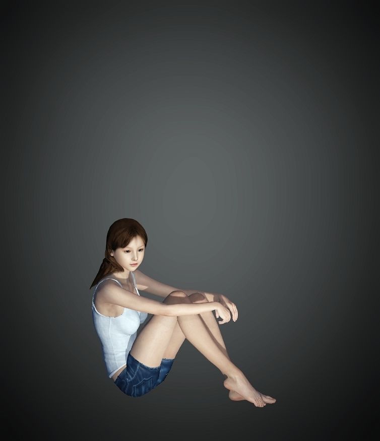  Unity Digital Human HS013 Free 3D model_8