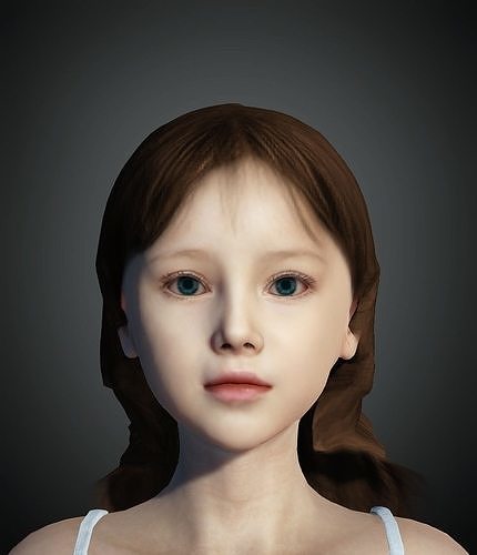  Unity Digital Human HS013 Free 3D model