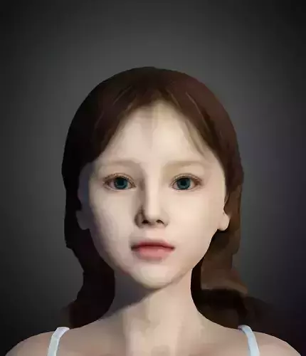  Unity Digital Human HS013 Free 3D model