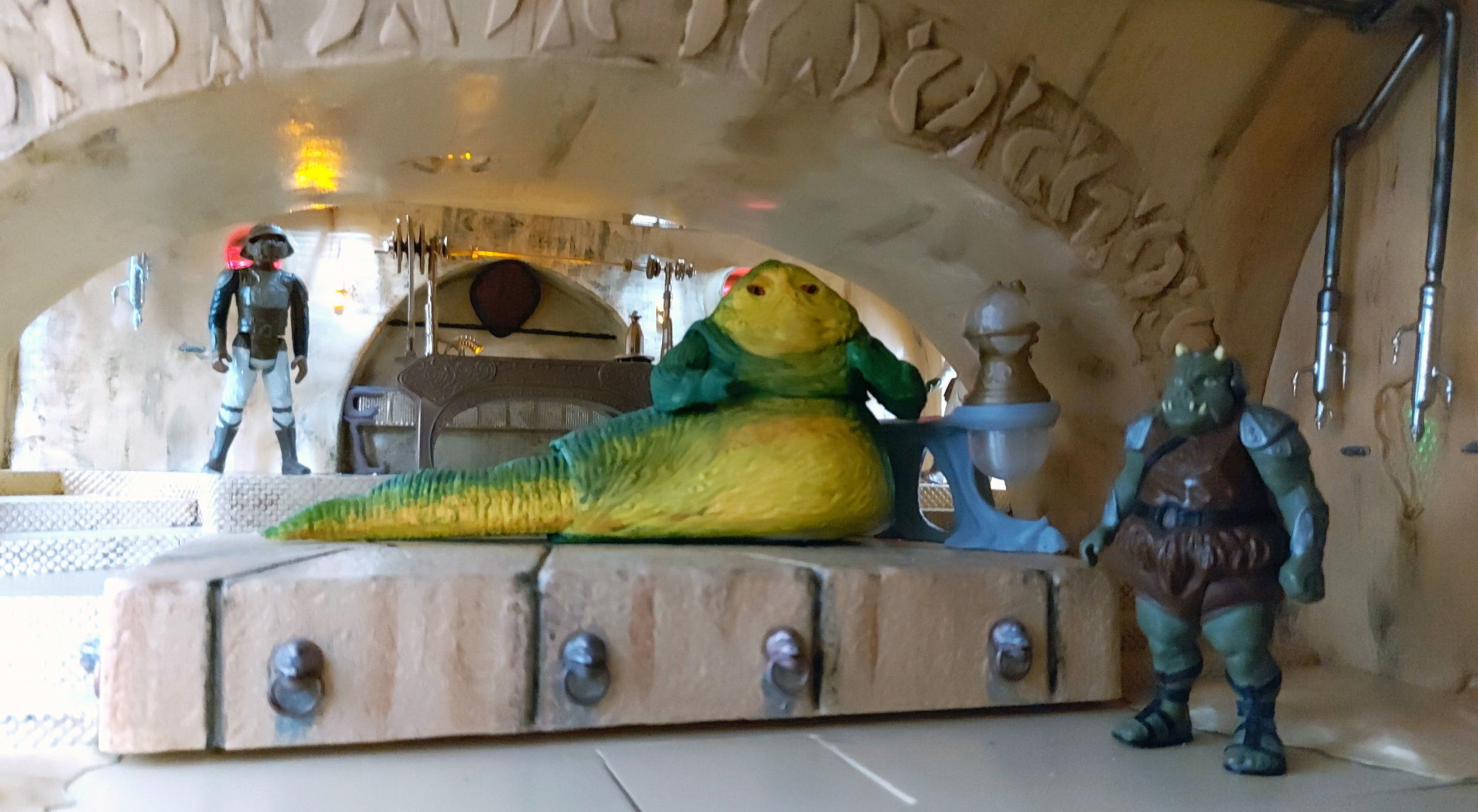 Jabbas Throne Room - Set 2 - Throne Area  1-18 scale Kenner 3D print model_30