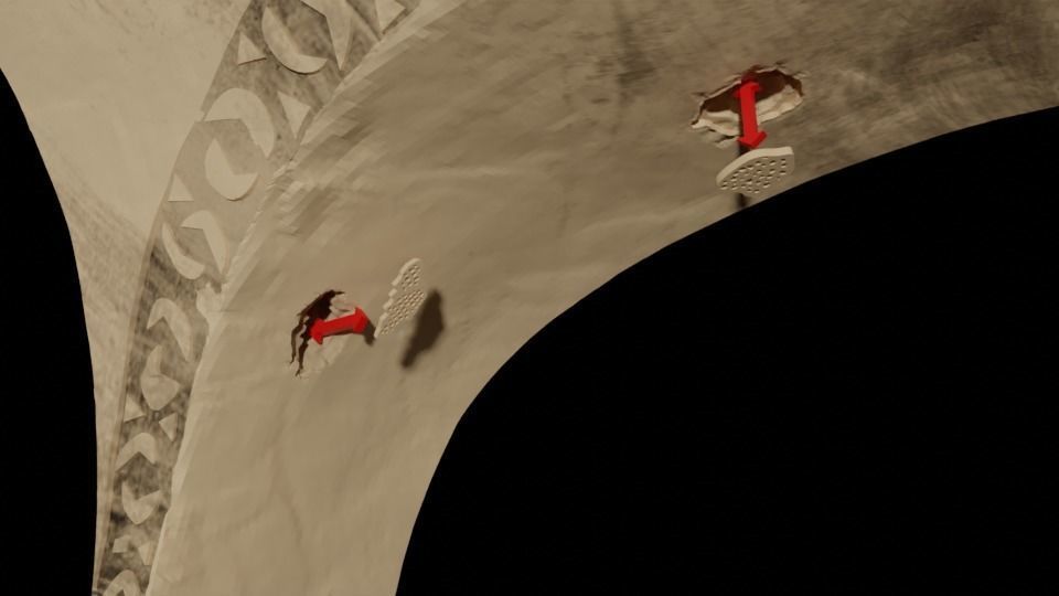 Jabbas Throne Room - Set 2 - Throne Area  1-18 scale Kenner 3D print model_19