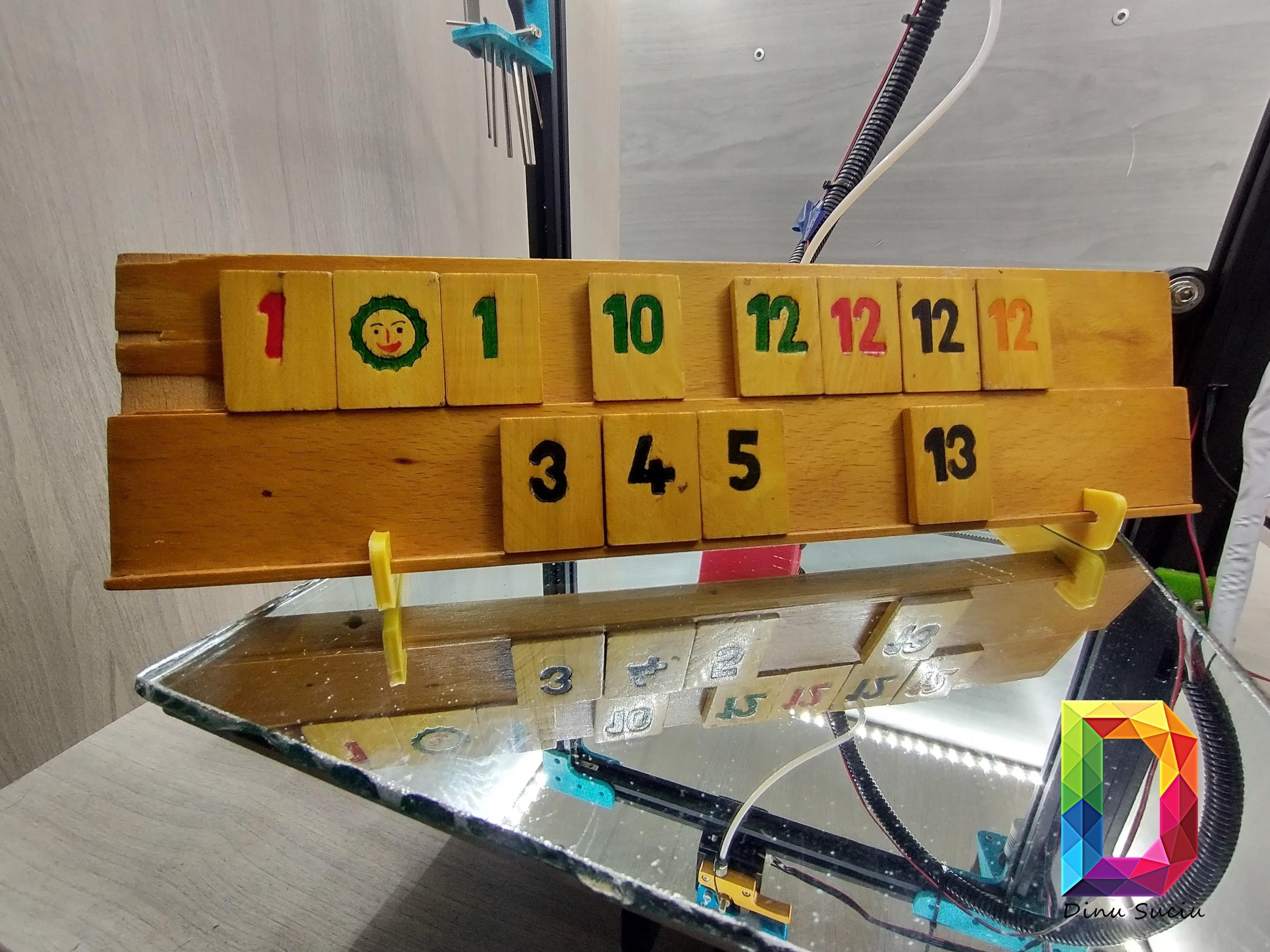 table foot rummy remy  remi 3D print model_1