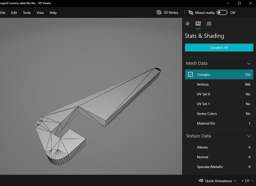 table foot rummy remy  remi 3D print model_14
