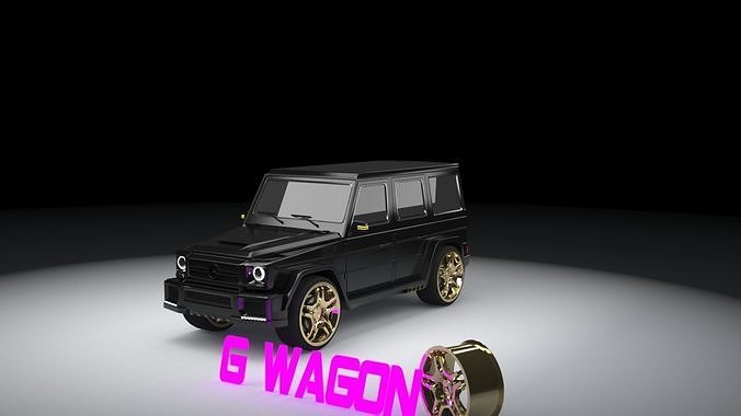 g wagon mercedes benz 3D model