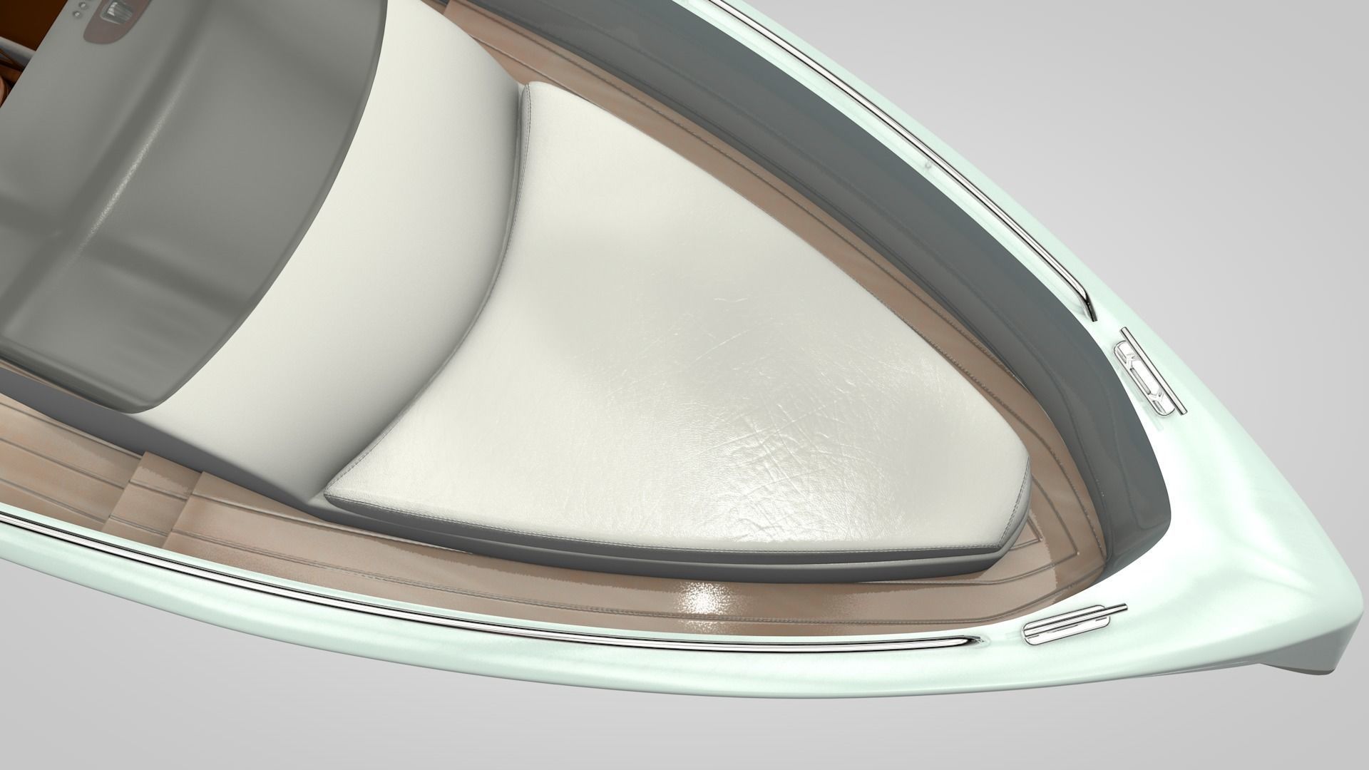 Speed Boat 2 Low-poly 3D model_6