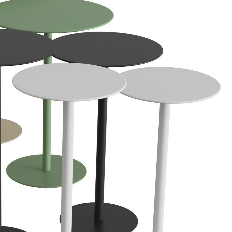Odette Bar Table 3D model_2