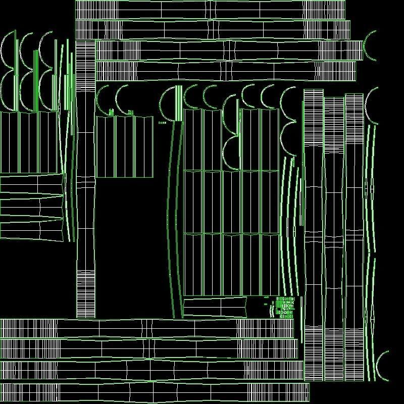 Umbra Ribbonwood Wall Clock wood walnut Low-poly 3D model_14