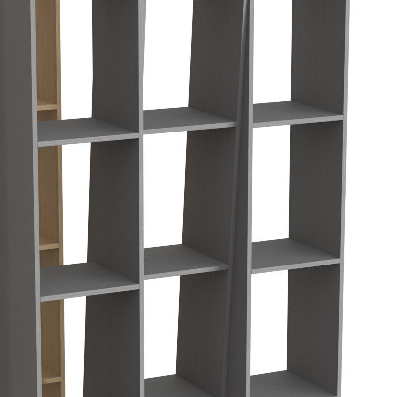 Endless Shelf Unit 3D model_2