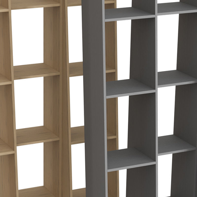 Endless Shelf Unit 3D model_3