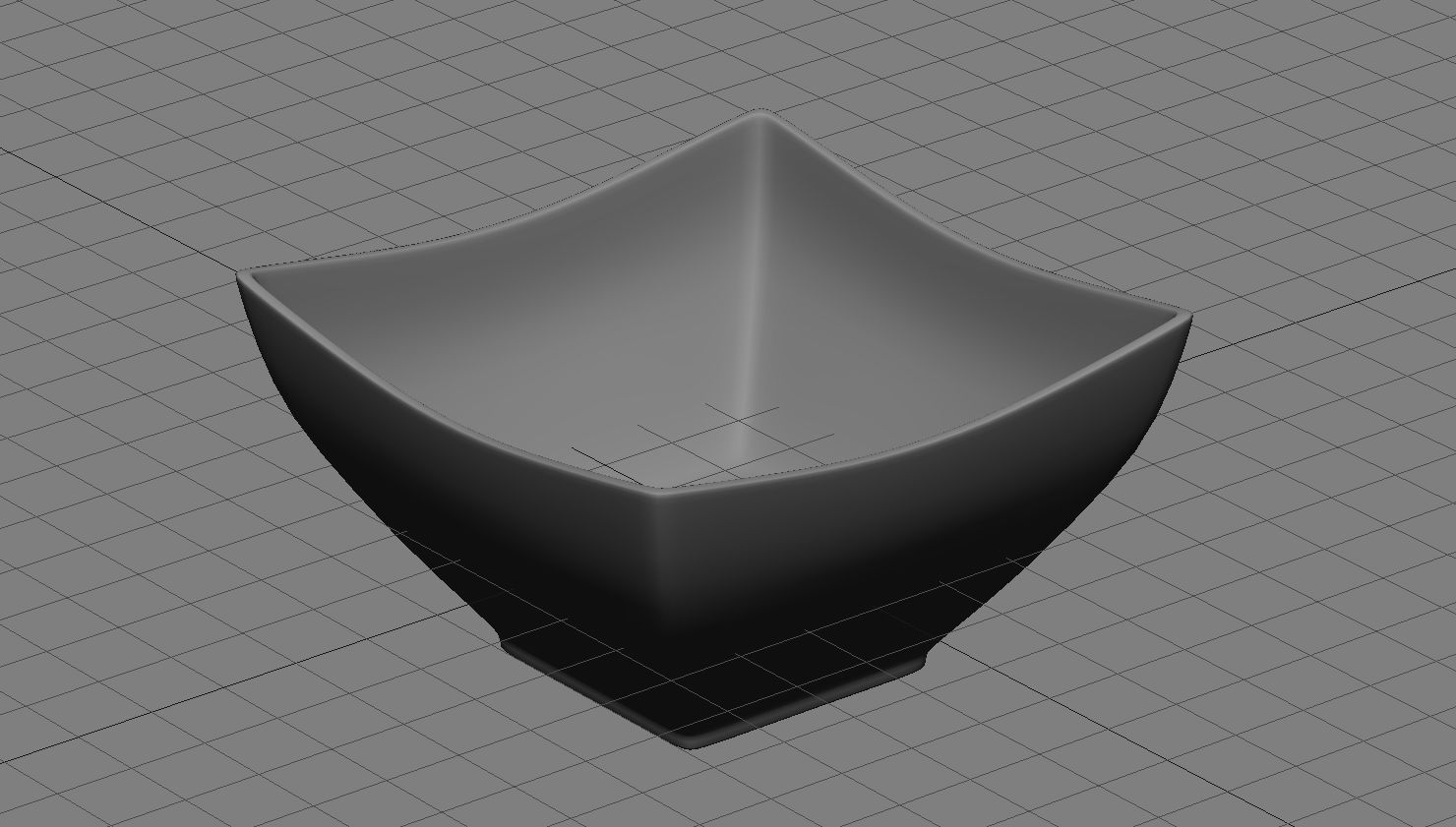 Condiment Bowl 3D Model 3D model_12