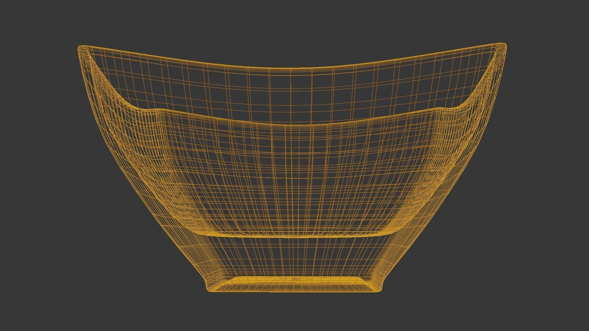 Condiment Bowl 3D Model 3D model_14