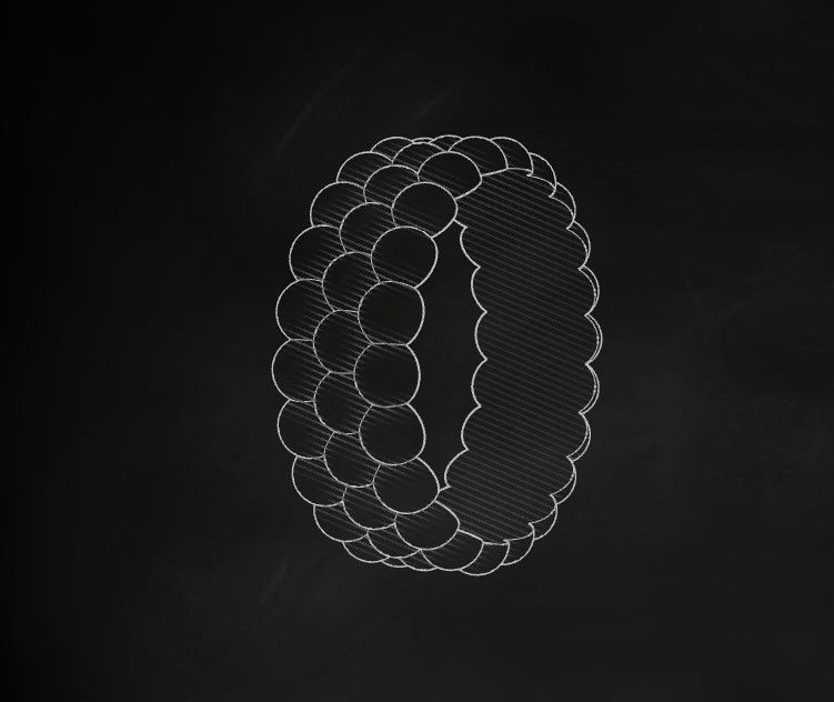 Model 237 Semi Circle Ball Ring 3 US 13 Sizes 3D print model_11