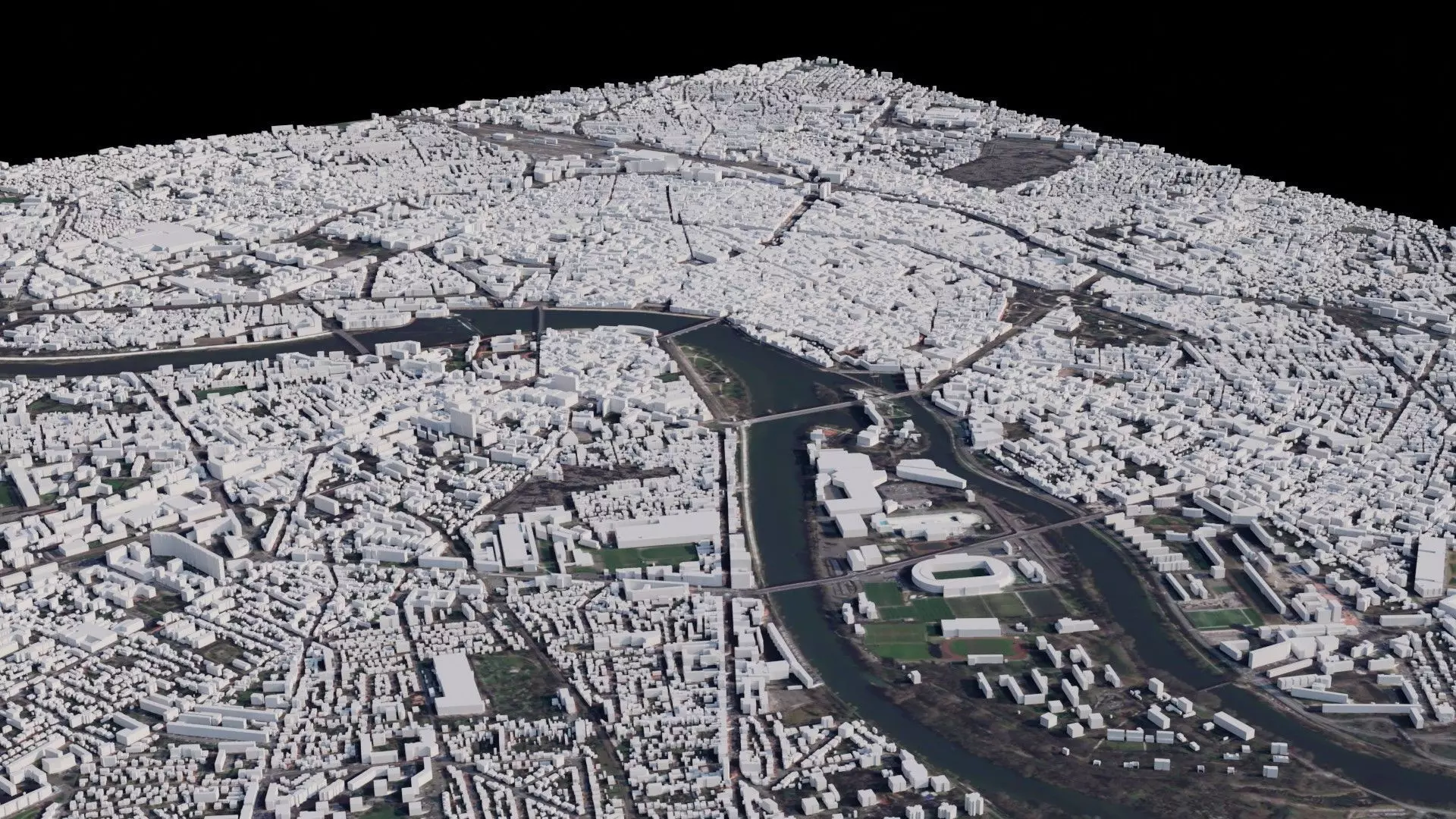Toulouse - France 3D model_0