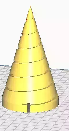 CONE TO MAKE SPIRAL FOR ELECTROCULTURE