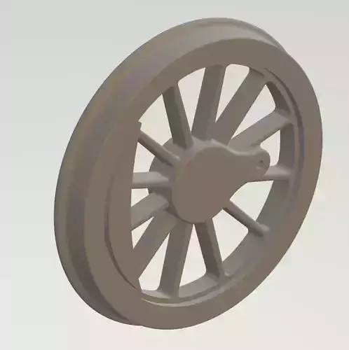 Tkh1 locomotive wheels