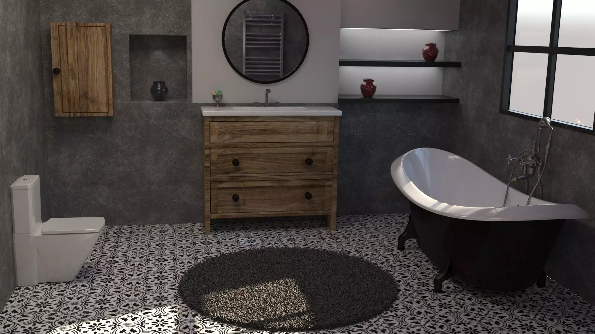Bathroom 3D model_0