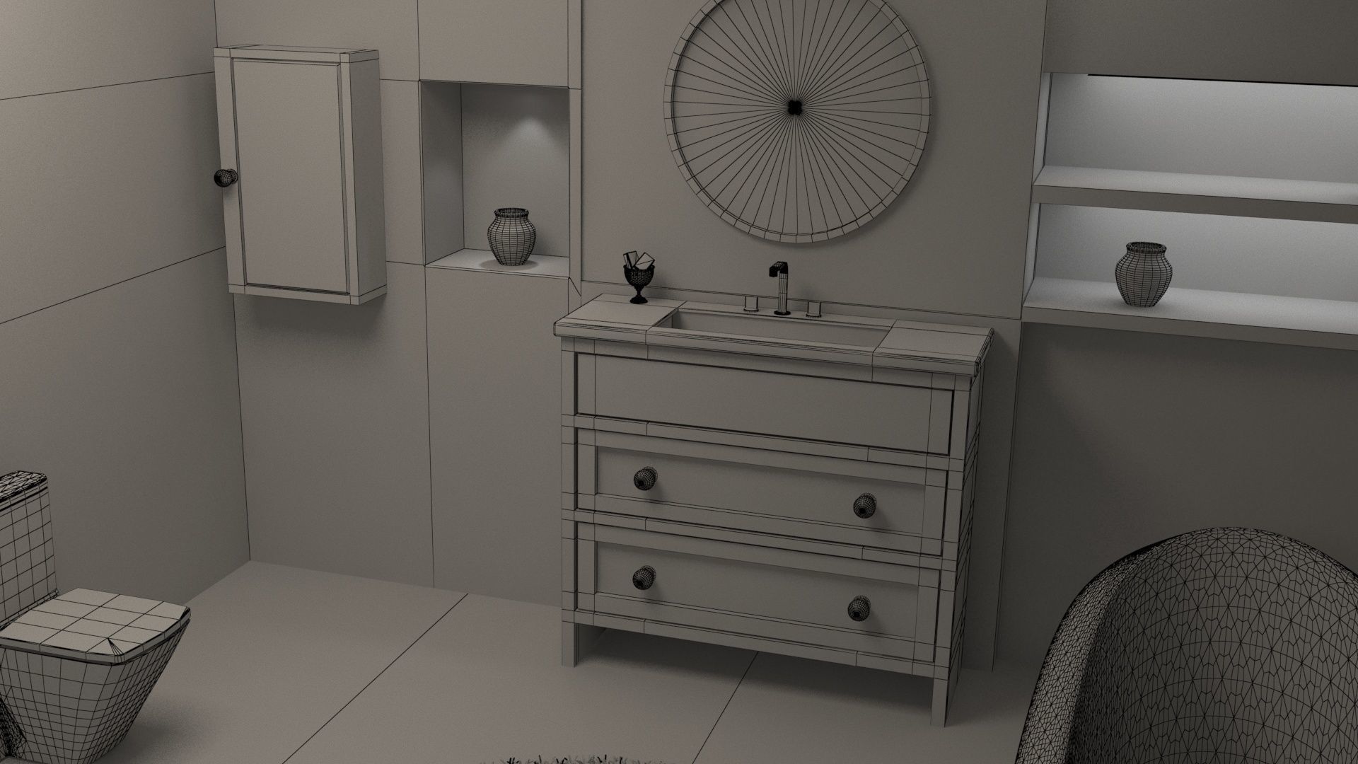 Bathroom 3D model_6