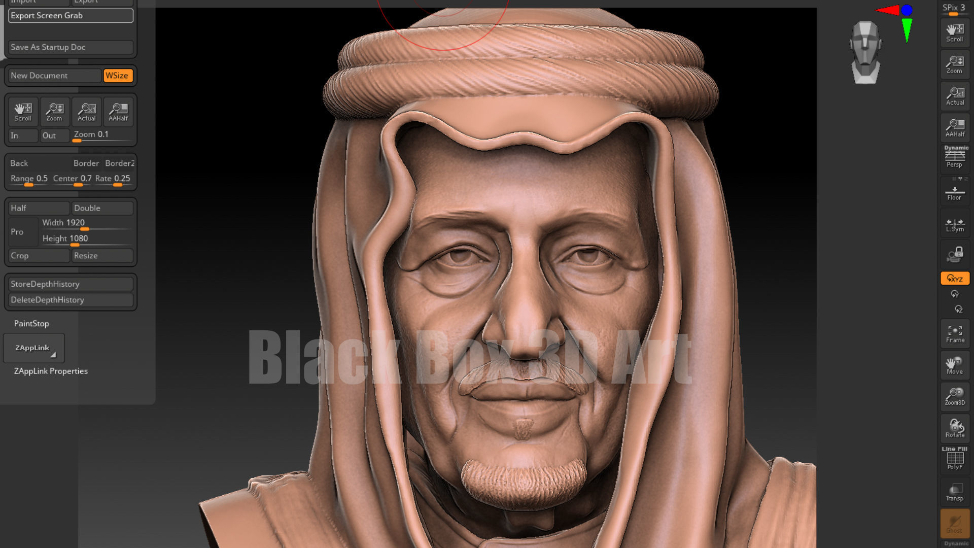 saudi king salman Salman bin Abdulaziz 3D print model_9