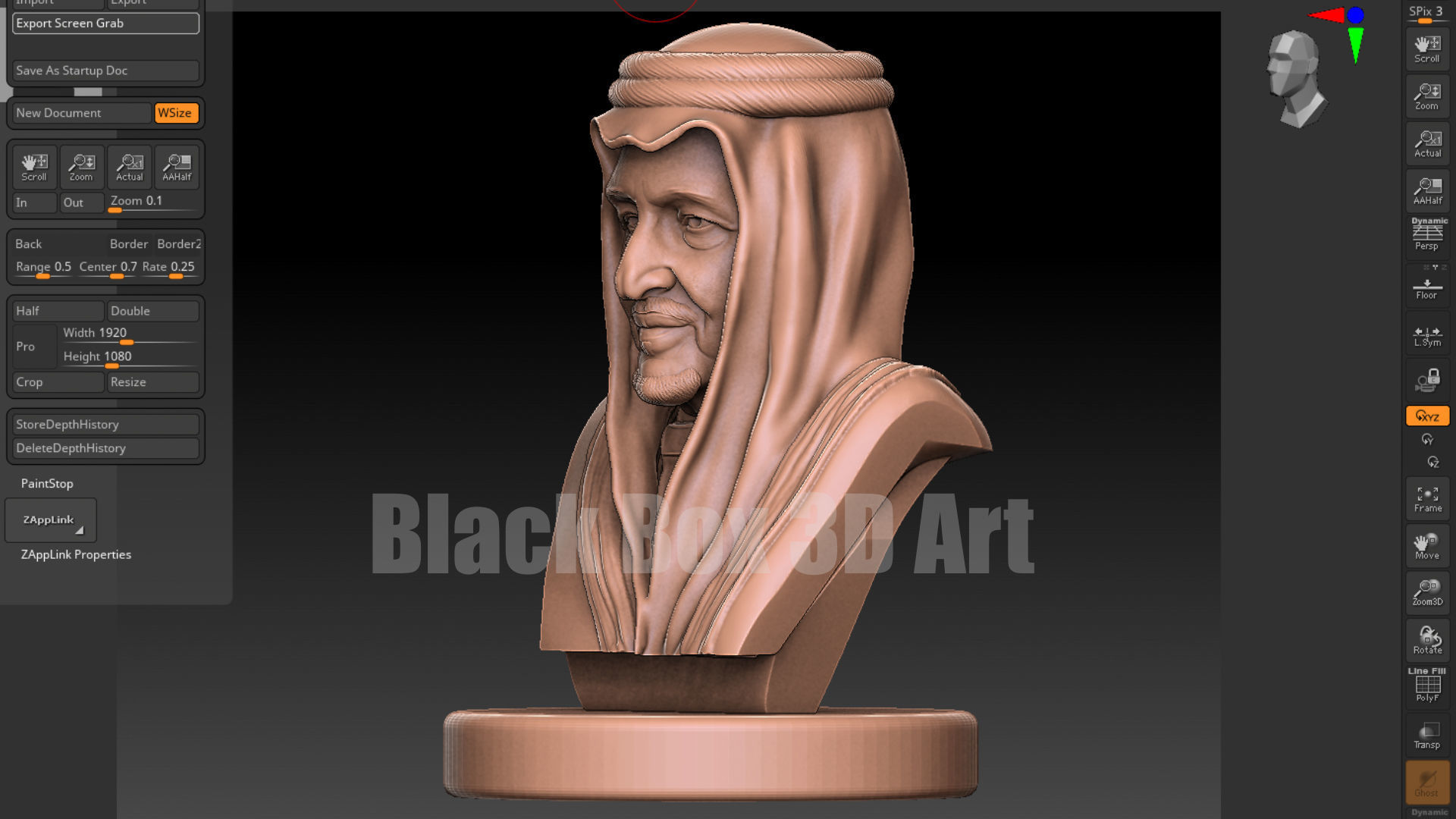 saudi king salman Salman bin Abdulaziz 3D print model_2